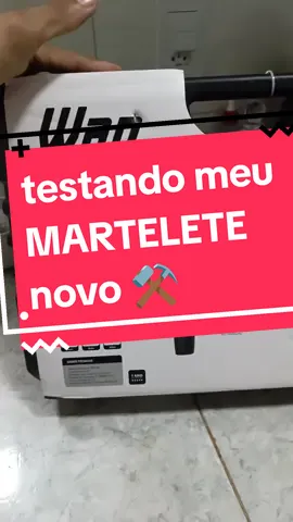 Martelete de Impacto WAP !!! testando meu novo recebido de hoje , martelete, parafusadeira WAP ...  @WAP... me patrocina aí amiga ♥️ ⚒️🔧🔨 #martelete #marteletepneumatico #WAP #parafusadeira #tutorial #tutorials #umboxing 