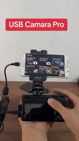 #Adaptar tu celular a mi #camara   Con #USBCamaraPro #app Acerca de esta aplicación Conecte dispositivos #EasyCap o #UVC para grabar y transmitir secuencias de vídeo/audio para grabar o enviar el vídeo en vivo a varios servidores multimedia a través del protocolo RTMP/ST al mismo tiempo  La 