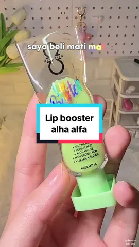 Tapiiii memang tak menyesal langsung beli lip booster ni lagi2 kaler melon . MAK LURVEEEE sangattttt !!!!😭 nice wei #alhaalfa #lipbooster #lipboosteralhaalfa #lipboosterserum #lip #lipstick #alhaalfacosmetics #lipboosterserumalhaalfa #melon #lipboostermelon #lipboosterstrawberry 