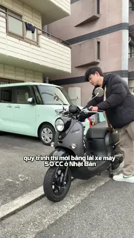 Thi mới bằng lái xe máy 50cc ở nhật hầu hết đã có sử dụng tiếng việt rồi nên mn lấy bằng lái xe thì nên đăng ký thi đỡ phải đi xe đạp #osaka #doibanglaixenhatban #xuhuong2023 #vietdungstyle 