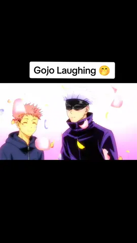 #CapCut Gojo Laughing 🤭🤣 #gojo #animescene #anime #moment #jujutsukaisen #gojousatoru #laughing #funny #foryoupage #fypシ #fypdonggggggg 
