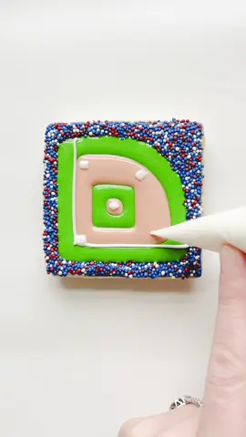 World Series countdown! ❤️⚾️💙Go Rangers!💙⚾️❤️#cookiedecorating #cookiesoftiktok #cookievideo #WorldSeries #texasrangers 