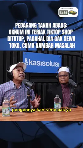 bener gak sih yang minta TikTok Shop tutup itu oknum ini? Sponsored by Sapphire, Kahf, Jiwater