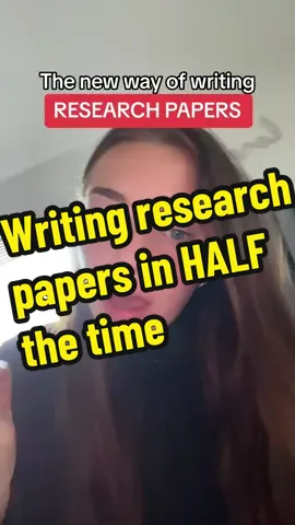 Writing research papers just got 10x easier FR✅ #aiwebsites #airesearch #aieducation #researchpaper #collegeburnout #collegeadvice 