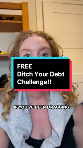 FREE DITCH YOUR DEBT CHALLENGE #debtpayoffplan #debtpayoffhacks #debtreduction #creditcarddebtfree #creditcarddebttips #debtpayofftips 