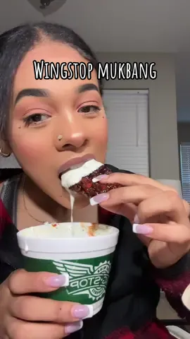 Wingstop mukbang ❤️‍🔥 these are the original hot, lemon pepper, and korean bbq tenders! #wingstop #wingstopmukbang #wingstopfries #wingstoptenders #mukbang #mukbangeatingshow #fypage #fypシ゚viral #virall #eatingsounds 