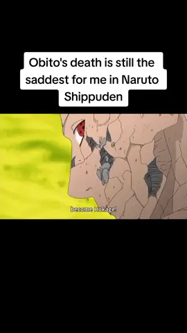 Obito's death in Naruto Shippuden #studiopierrot #narutoshippuden #ninja #shinobi #obitouchiha #uchihaobito #konoha #anime 