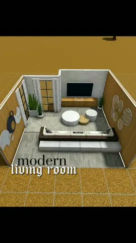 modern living room bloxburg #foryoupage #roblox #bloxburg #viral #bloxburgbuild #fy #foryou 