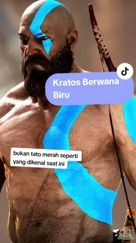 Ternyata Kratos Dulunya Hampir Berwarna Biru #godofwar #kratos #GamingOnTikTok 
