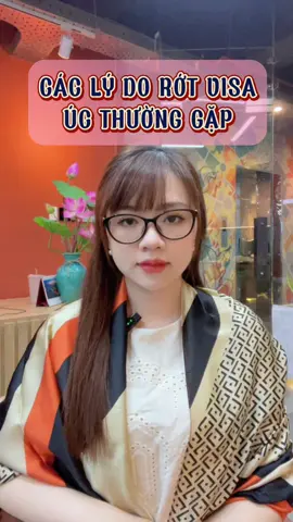 #visa600 #visauc #tuchoivisa #visas4u  Các lý do rớt visa du lịch Úc thường gặp