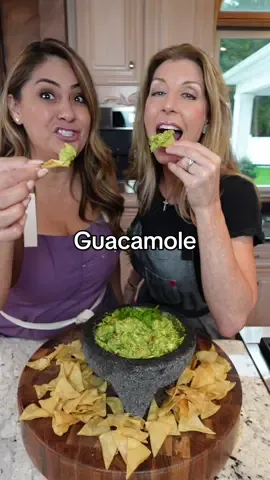 Guacamole with my girl @Jenny Martinez #foodies #guacamole #cookingwithshereen 