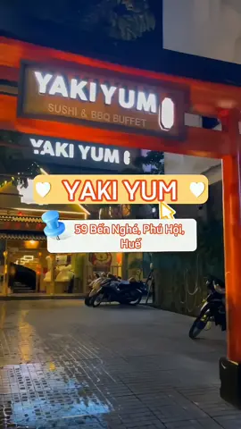 Chấn động!!!!! Chỉ còn vài tiếng nữa thôi, Yaki Yum tụi mình sẽ chính thức mở khai trương. Cùng đếm ngược với tụi mình và đón chờ một YakiYum thật mới nè🎉🎏 #yakiyumhue #59bennghe #LearnOnTikTok #fpyシ #xuhuong #sushi #buffet #hue #xuhuong 