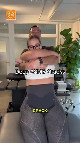 These chiropractic cracks healed her back!  Watch this DEEP ASMR adjustment releasing ALL of her tension in one visit. Doc gets her back to full function with his precise techniques!!  Chiropractor - @Dr Cody  Location: Sydney, Australia  #chiroractor #chiropratic #asmr #asmrsounds #crackaddictz Chiropractic adjustment severe pain Chiropractic adjustment pain ASMR body treatment Chiropractic cracks Relaxing ASMR chiropractor Chiropractor ASMR cracks