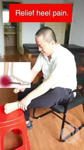 Heel pain rapid relief  #heelpain #painrelief #chinesemedicine 