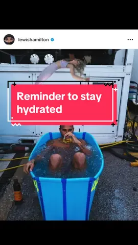 stay hydrated #sirlewishamilton44 #lewishamiltonfangirl #welcomebacktothirstythursday #shelovesf1 