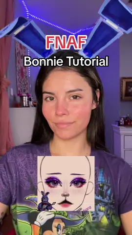 Bonnie🐰🩸#fnaf #bonniefnaf  #fnafmakeup #halloween #makeuptutorial 