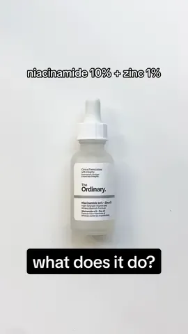 One of our most-loved serums for a reason, our Niacinamide 10% + Zinc 1% does a bit of everything. Check out our TikTok Shop and add it to your it to your routine!
