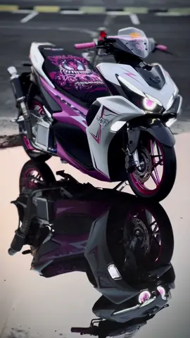 -1 Titanium pink 😣 #aerox #aerox155 