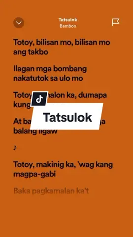 Tatsulok - Bamboo #lyrics #spotify #bamboo #tatsulok #fypシ #fyp 