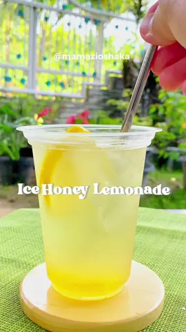 ~Ice Honey Lemonade~ #fyp #fypシ゚viral #lemonade #homecafe #homecafe #reels #minumantiktok #minumankekinian #limun #recipesoftiktok #coffeerecipe #barista #baristalife #minumanalacafe #kpopdrink #minumansegar #drinkrecipe 