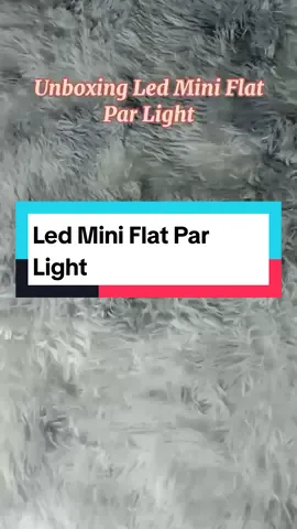 Led Mini Flat Par Light#ledminiflatparlight #tiktokfinds #fypシ #foryoupage #affiliatemarketing 
