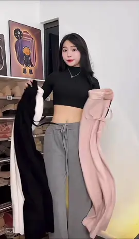 Quần len lông thỏ mặt tăm ống rộng dài cạp kiểu dây hottrend 🌷 #quanlen #quanlentam #quanlentamnu #quanlenongrong #xuhuong #fyp #thoitrangnu 