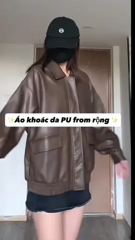 Áo da siêu chất nam nữ đều mặc được ✨ #aodapu #reviewaoda #aokhoacda #xuhuonhthoitrang #fyb 