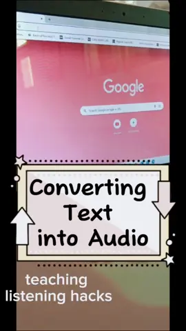 Sekarang teks yang ada di buku ajar Bahasa Inggris bisa dijadiin versi audio, sekalian bisa melatih listening skill murid-murid. 🤩 #tefl #teflteacher #listening #TextToSpeech 