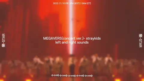 Stray Kids(스트레이 키즈) MEGAVERSE(concert ver.) 좌우음성 #skz 