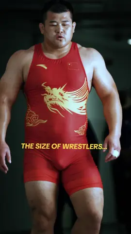 Wrestlers are freaks! 125KG Chinese wrestler 🤯😱 #uww #WrestleTirana #grappling #mma #fight 
