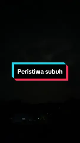 Bulan nya ketutup awan. #29oktober2023 ##moon #subuh #peristiwasubuh #allahuakbar #fyp 
