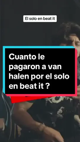 Michael Jackson no pagó a Eddie Van Halen por su famoso solo de guitarra en la canción 