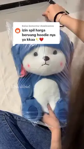 Membalas @duwimanies L!nk dibio❗Boneka nya murah yang mahal effort nya✨✅#bonekaberuang #boneka #fyp #bonekahoodie #foryoupage #barangunik #baranglucu #bonekalucu #kado #link #spilproduk 