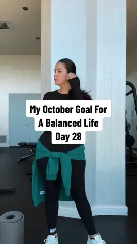 We’re almost wrapping up our October Goal for a more balanced life. Today lets express gratitude for your body today. What do you love most about yourself? Share your self-love affirmations! 💪❤️ #SelfLove #gratitude #forminghabits #LifeOnTikTok #tiktokpartner 