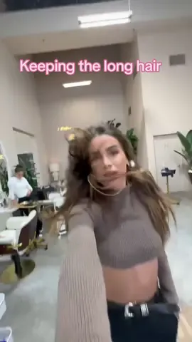 After 11 takes 😂 #hair #haircut #extensions @dafne_evangelista #cabelo 