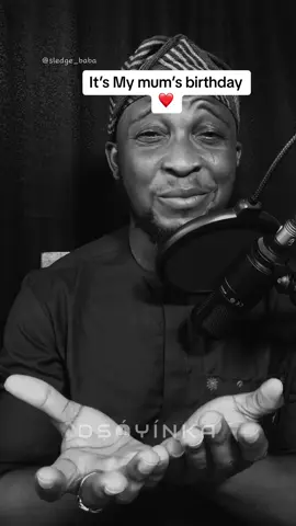 Yesterday was my mum’s birthday.❤️#nigeriantiktok🇳🇬 