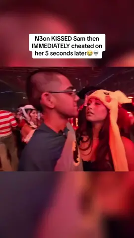 N3on KISSED Sam then IMMEDIATELY cheated on her 5 seconds later😭💀 #n3on #n3onclips #samfrank #viral #explore #fyp #n3on2k #cheater 