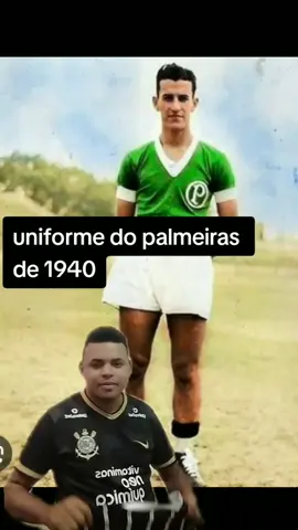 uniforme do time do palmeiras de 1940 era exatamente assim #brasileirao2023 #futebol #criadordecomteudo #palmeirasoficial #dueto 