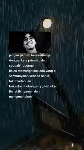 Hidup berumah tangga itu saling terbuka dan jujur. #noprivate 
