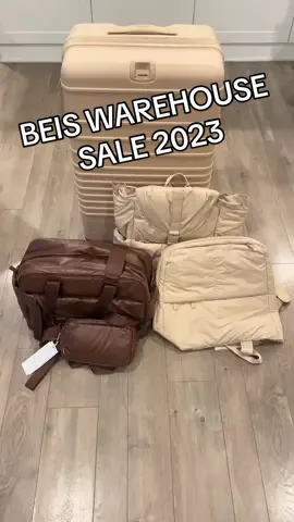 just a few hidden gems 🙈🧳@Beis Travel @AlternativeRetail #beis #alternativeretail #warehousesale #shopping #dealsoftheweek #spookyseason 