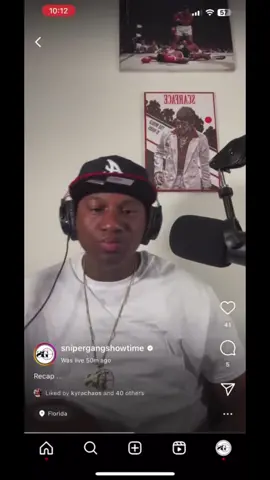 Kodak black DJ Co-Signs Florida Rising Rockstar G’Bo Ponzi 👀👀👀🇭🇹🎸🌟 #snipergang #sg #videoreaction #reaction #tiktok #fyp #xyzabc #gboponzi #florida #rodwave #haiti #newmusic #trending 