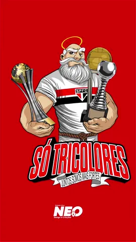 Logotipo e Mascote Santo Paulo Personalizado feito para Só Tricolores Laranjal Paulista #spfc #mascote #logo #santopaulo #neodesignecriacoes #saopaulofc