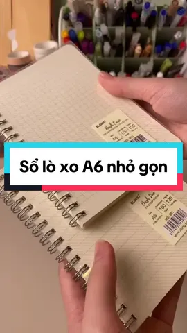 Sổ lò xo kép bìa nhựa trong suốt A6 nhỏ gọn tối giản. Mua ngay kẻo lỡ #VPPTueminh #KLONG #fyp #xuhuong #LearnOnTikTok #soloxo #soA6