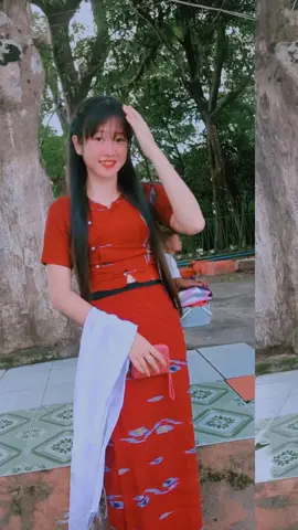 မြန်မာဆန်ဆန်လေးဝတ်ပါ😍