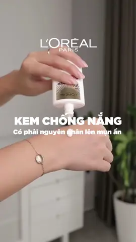 Kem chống nắng có thực sự gây mụn ẩn hay không 🧐🧐 #lorealparis_vn #reviewlamdep #goclamdep #muataitiktok #muataitiktokshop #skincareroutine #skincare #kemchongnang 