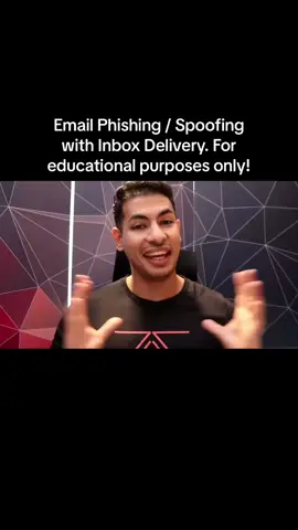 Email Phishing / Spoofing with Inbox Delivery. For educational purposes only! #password #cybersecurity #security #hacking #hacker #technology #Tech #privacy #hackers #passwords #informationsecurity #datasecurity #cybercrime #infosec #cybersecurityawareness #tag #cyberattack #biometrics #dataprotection #controledeacesso #ethicalhacking #linux #senha #malware #qrcode #portoes #hack #cancela #logistica #biometria #passwordsecurity #passwordmanager  #instagram #cyber #kalilinux #windows #tagpassivo #computer #leitobiometrico #cybersecuritytips #android #memes #software #follow #managedserviceprovider #msp #programming #facebook #ex #exboyfriend #exhusband #phonehacked #prettygang #marriage #programming #lovers #TrueLove #truthbetold #hackers #instagramhacks #technology #hangout #Love #facebookbanned #facebook #hackerlloii #apk #ig #snapchat #tiktok #hacking #cybersecurity #hacker #ethicalhacking #hackers #hack #security #linux #programming #technology #kalilinux 
