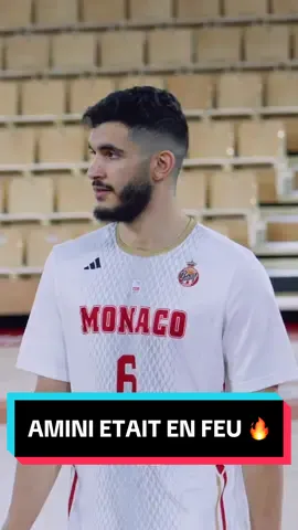 Retour en images sur le presque triple-double de Mohamed Amini ce week-end 🔥✨ #mohammadamini #basketball #dunk #prospect #monaco 