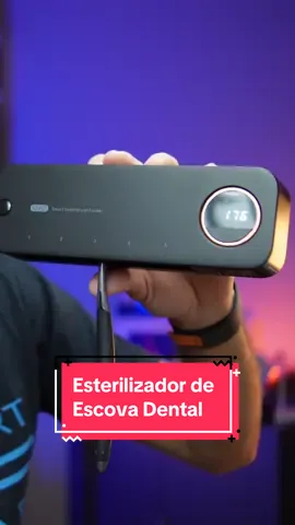 Esterilizador de escova dental. Funciona? - #Esterilizador #EscovaDental #Escova #Dental #Dentes #Odonto #Odontologia #Tecnologia #Tech #Dentes #HigieneBucal #Higiene #Bucal #Cuidados #Banheiro #Casa #Home #EduardoRedeSeT #RedeSeT #Xiaomi #Mijia 