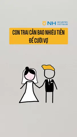 Con trai cần bao nhiêu tiền để cưới vợ? #nhsv #chungkhoannhsv #nguoiquedautu #chiphidamcuoi #chiphi #chitieu #thunhap #taichinh #dautu #wedding #damcuoi #fyp #viral #xuhuong #xuhuongtiktok 