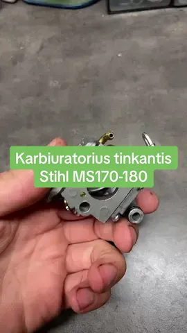 Karbiuratorius tinkantis Stihl MS170-180 #stihl #greenpartslt 